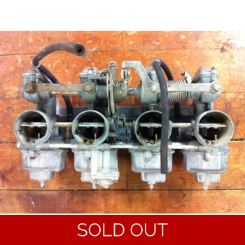 1979 Honda CB650 Carburetor Bank